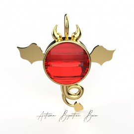 Pendentif GRENAT DE PERPIGNAN ANGE