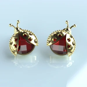 boucles-doreille-coccinnelle-or-grenat-catalan-perpignan-BOIX-ARTISAN-2.webp