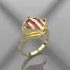 bague or grenat de perpignan logo catalan
