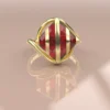 bague or grenat de perpignan logo catalan