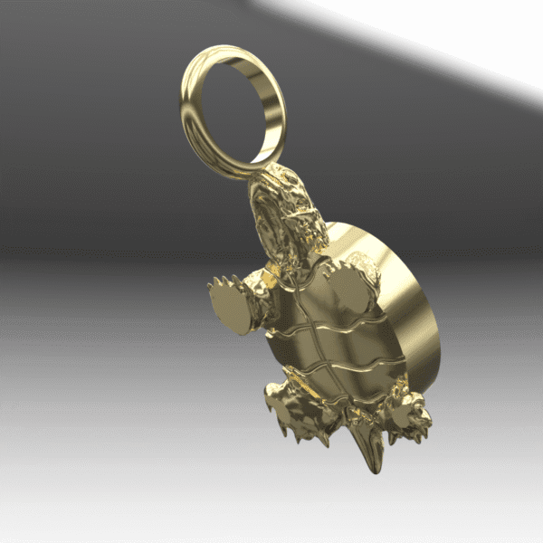 PENDENTIF OR ET GRENAT CATALAN TORTUE ### **Pendentif Tortue – Or 18 Carats et Grenat Catalan Ovale 10x8 mm** Ce magnifique pendentif en **or 18 carats** représente une tortue, symbole intemporel de **longévité, de sagesse et de protection**. Entièrement façonné à la main par un artisan bijoutier catalan, ce bijou allie délicatesse, élégance et symbolique forte. La carapace de la tortue est sublimée par un somptueux **grenat catalan ovale de 10x8 mm**, dont la couleur rouge profonde évoque la passion, la vitalité et la chaleur du Roussillon. Ce grenat naturel, taillé avec soin, capte la lumière et offre de superbes reflets flamboyants, contrastant magnifiquement avec la brillance de l’or jaune. Chaque détail de la tortue — les pattes, la tête et la texture du corps — a été minutieusement sculpté pour donner vie à une création unique, pleine de caractère et d’élégance. Ce pendentif incarne le savoir-faire traditionnel catalan et la beauté d’un travail artisanal d’exception. Idéal comme **bijou porte-bonheur**, ce pendentif se porte au quotidien ou pour les grandes occasions, en apportant une touche raffinée et symbolique à votre tenue. 🔹 **Métal** : Or jaune 18 carats 🔹 **Pierre** : Grenat catalan ovale 10x8 mm 🔹 **Poids** : 2,69 grammes 🔹 **Symbolique** : Protection, sagesse, stabilité et énergie vitale 🔹 **Fabrication** : Réalisée à la main dans un atelier de bijouterie catalan Un bijou élégant et chaleureux, témoin du **savoir-faire artisanal catalan** et de la puissance symbolique du **grenat de Perpignan**, pour celles et ceux qui recherchent à la fois beauté et signification.